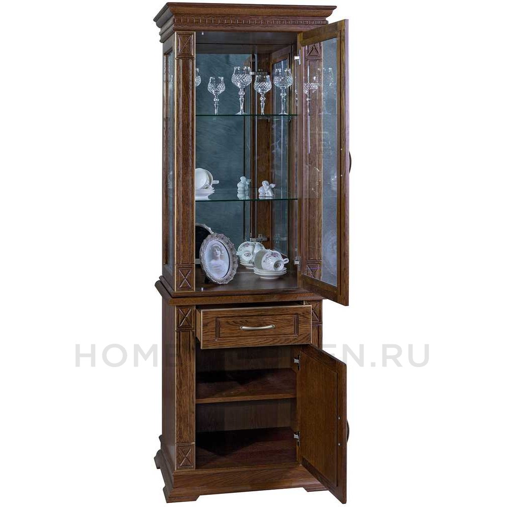 Шкаф комбинированный Верди Классик 1з П1.0487.0.34 (П487.34з)