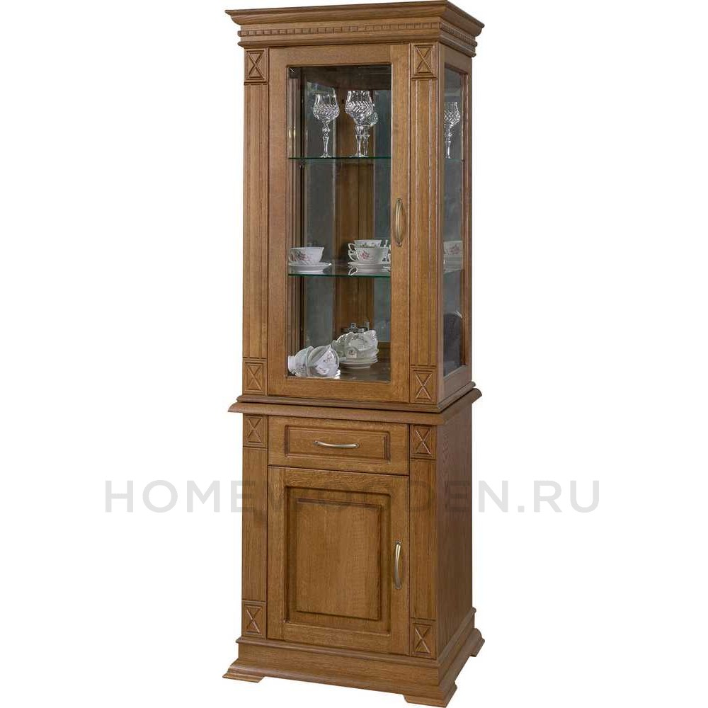 Шкаф комбинированный Верди Классик 1з П1.0487.0.34 (П487.34з)