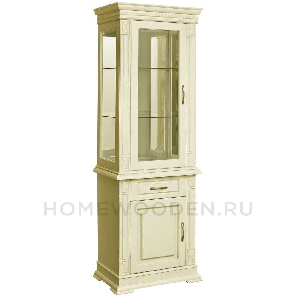 Шкаф комбинированный Верди Классик 1з П1.0487.0.34 (П487.34з)