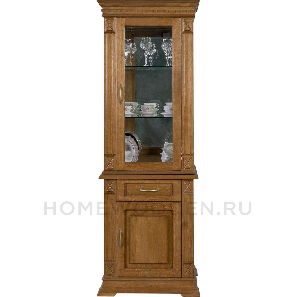 Шкаф комбинированный Верди Классик 1з П1.0487.0.34 (П487.34з)