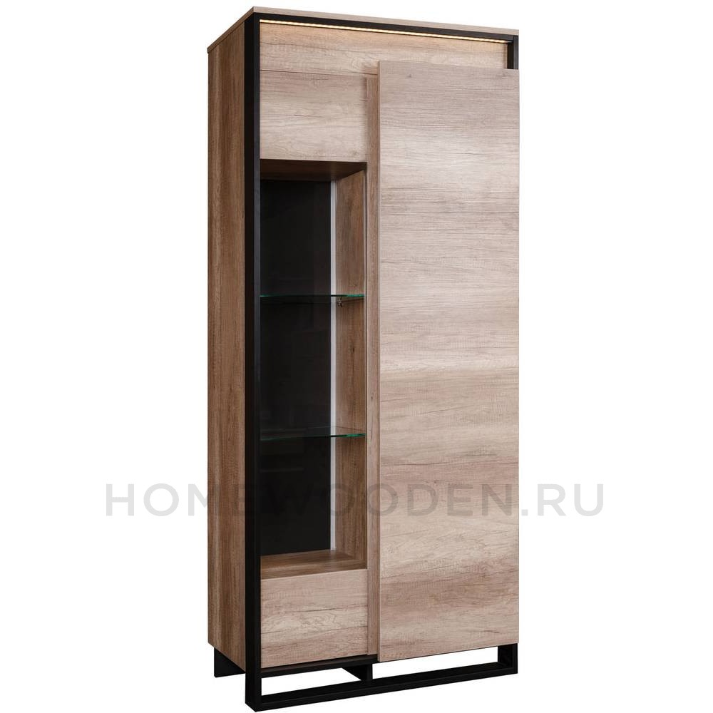 Шкаф с витриной Каньон П561.20