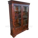 Шкаф с витриной Луи Филипп ОВ 28.02