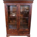Шкаф с витриной Луи Филипп ОВ 28.02