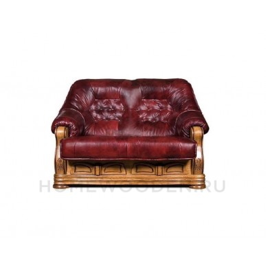 Кожаный Диван двухместный Гамлет Кожаный Диван двухместный Гамлет