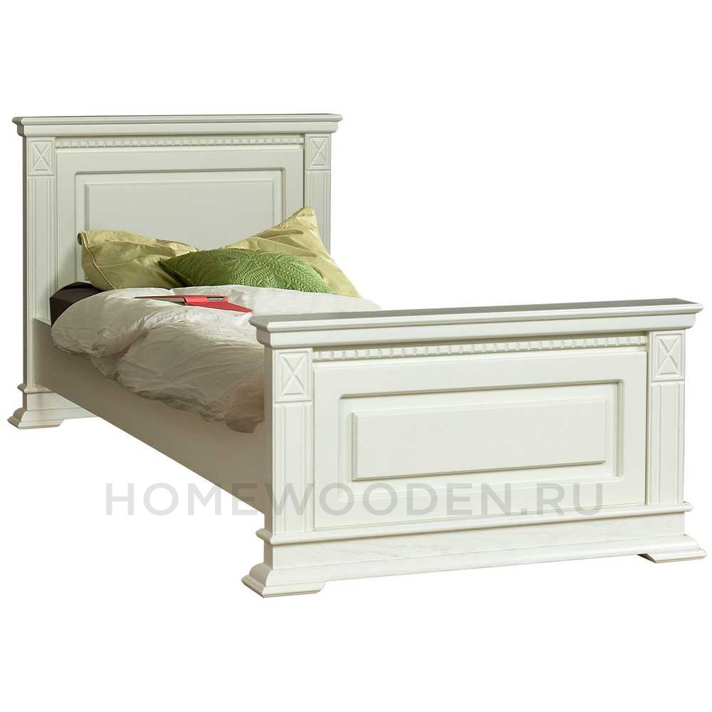 Кровать одинарная Верди Классик с высоким изножьем П3.0487.1.04 (434.05м)