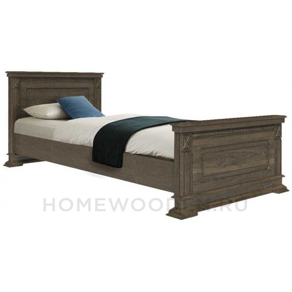 Кровать одинарная Верди Классик с высоким изножьем П3.0487.1.04 (434.05м)