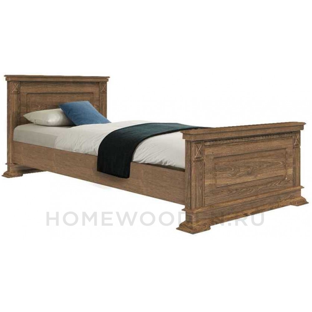 Кровать одинарная Верди Классик с высоким изножьем П3.0487.1.04 (434.05м)