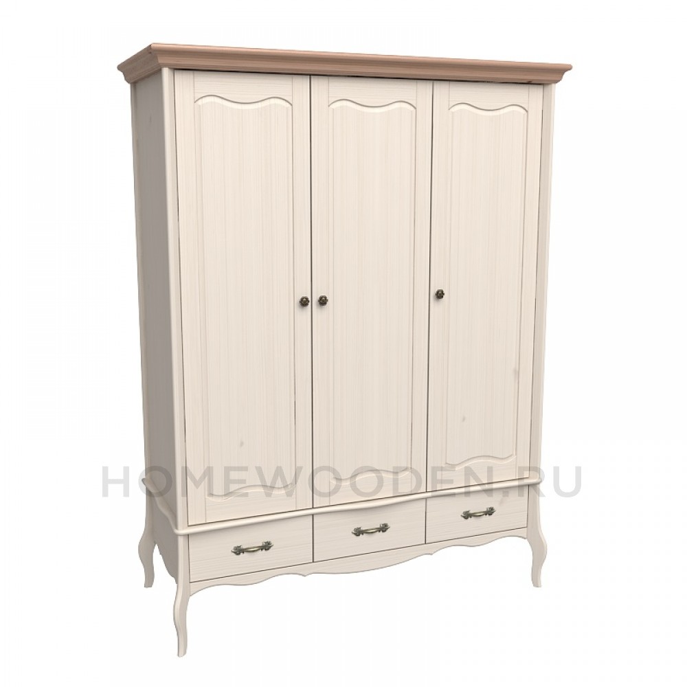 Шкаф 3х дверный Лебо