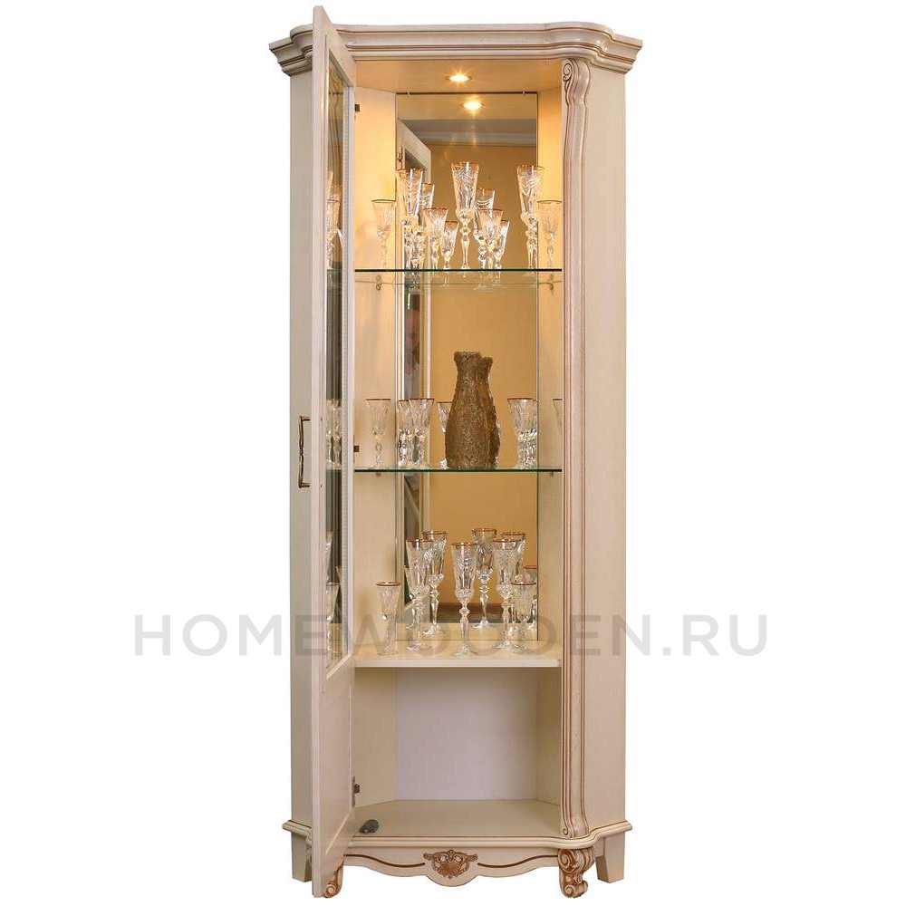 Шкаф с витриной Алези П1.350.0.13 (П350.13)