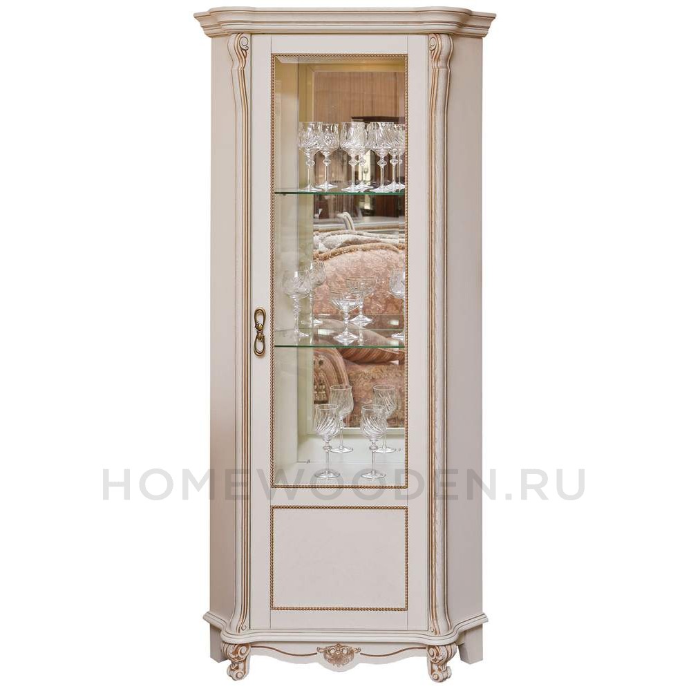 Шкаф с витриной Алези П1.350.0.13 (П350.13)