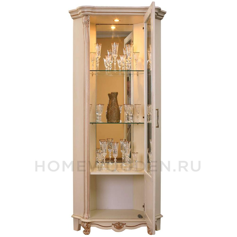 Шкаф с витриной Алези П1.350.0.13 (П350.13)