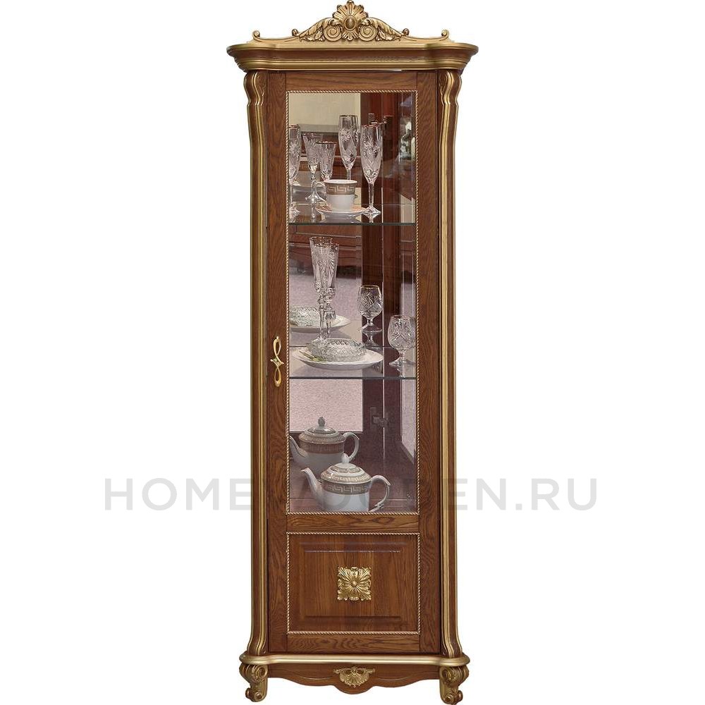 Шкаф-витрина Алези Люкс П1.349.0.08 (П350.08л)