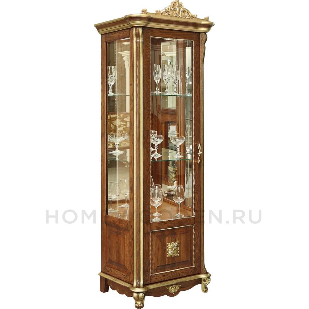 Шкаф-витрина Алези Люкс П1.349.0.08 (П350.08л)