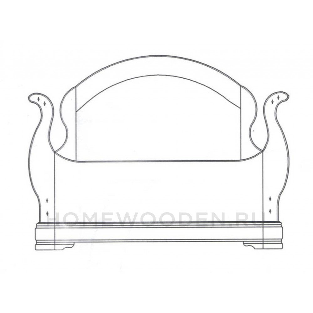 Кресло Луи Филипп ОВ 07.01