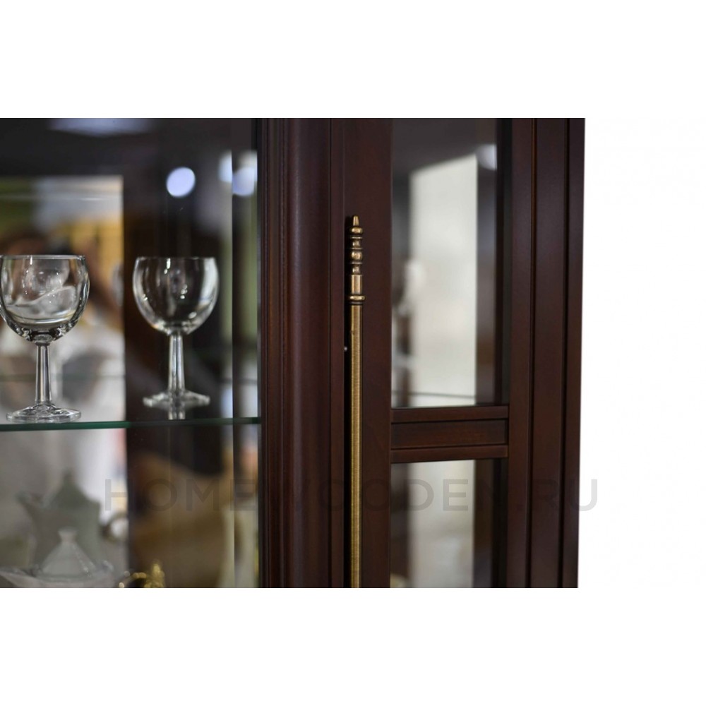 Шкаф с витриной угловой Полонез ММ-174-01У/01