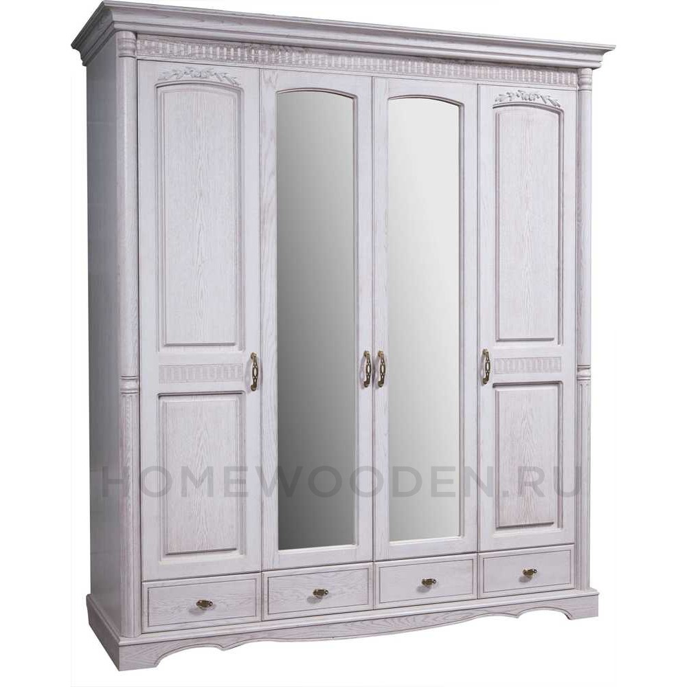 Шкаф для одежды 4д Паола БМ2.671.1.27(2164)