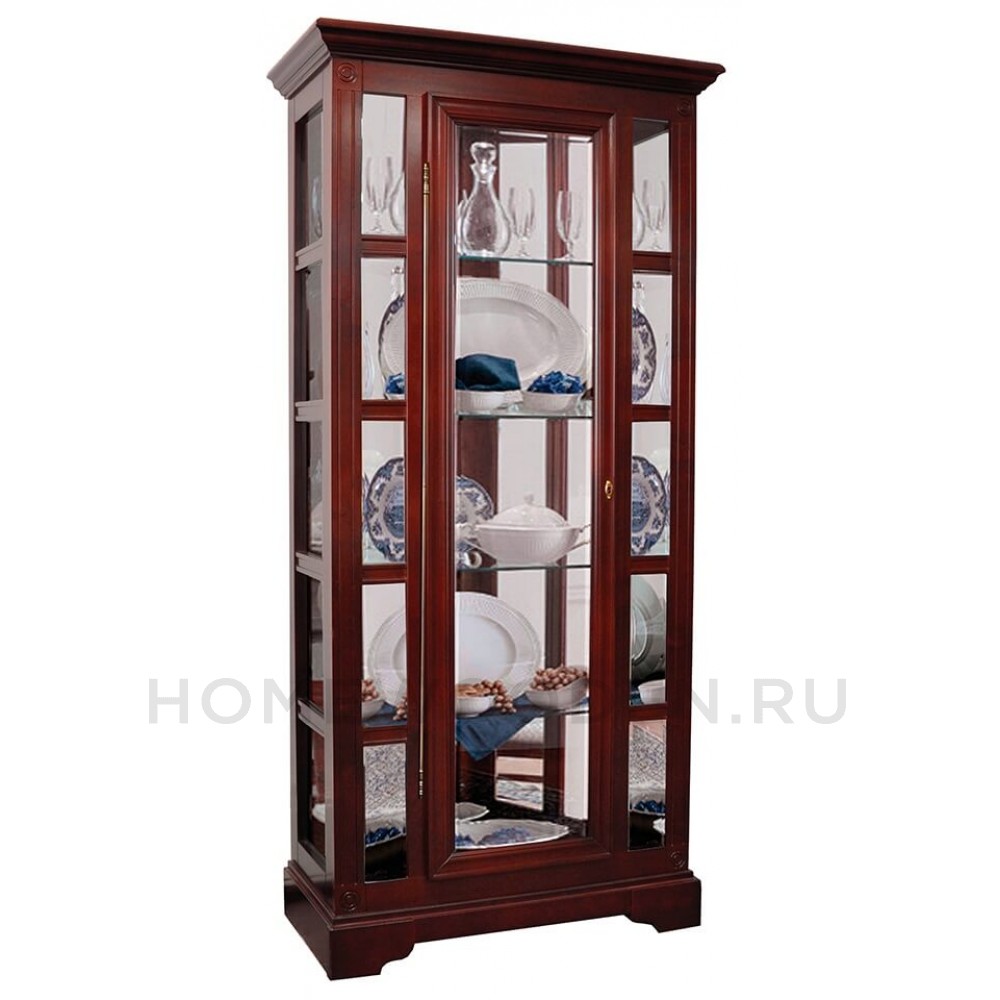 Шкаф с витриной Полонез ММ-174-01