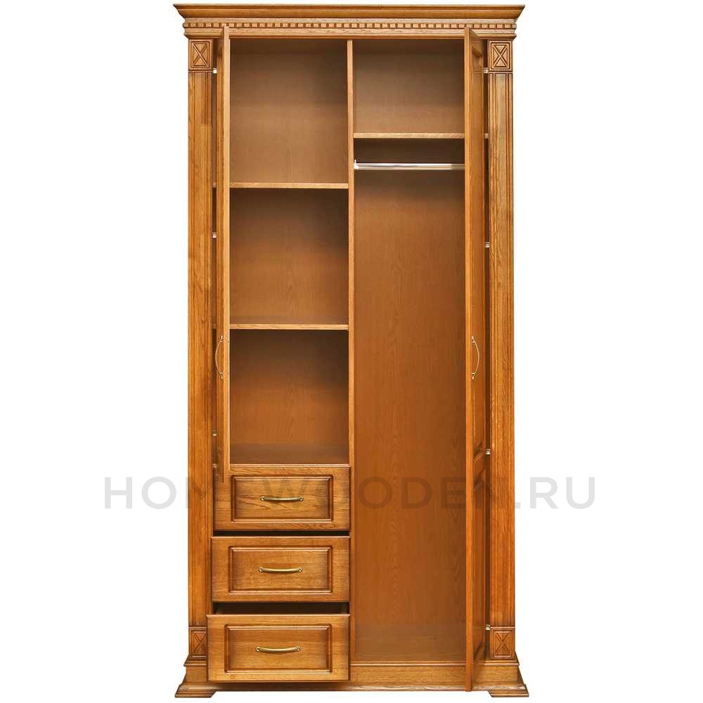 Шкаф комбинированный для прихожей Верди Классик П3.0487.3.12 (П433.12Z)