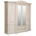 Шкаф для одежды 4д Валенсия Классик П3.0589.1.11 (П254.11)