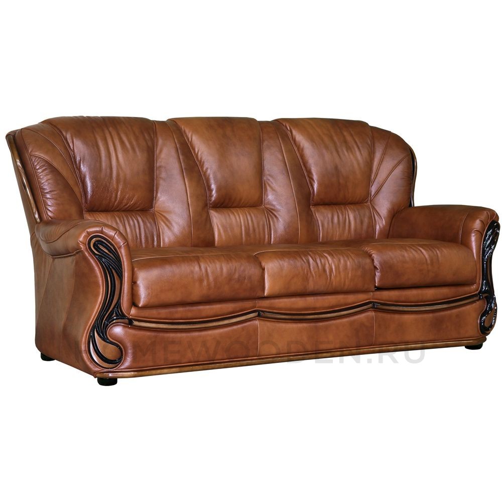 Кожаный Диван Изабель 2 3М