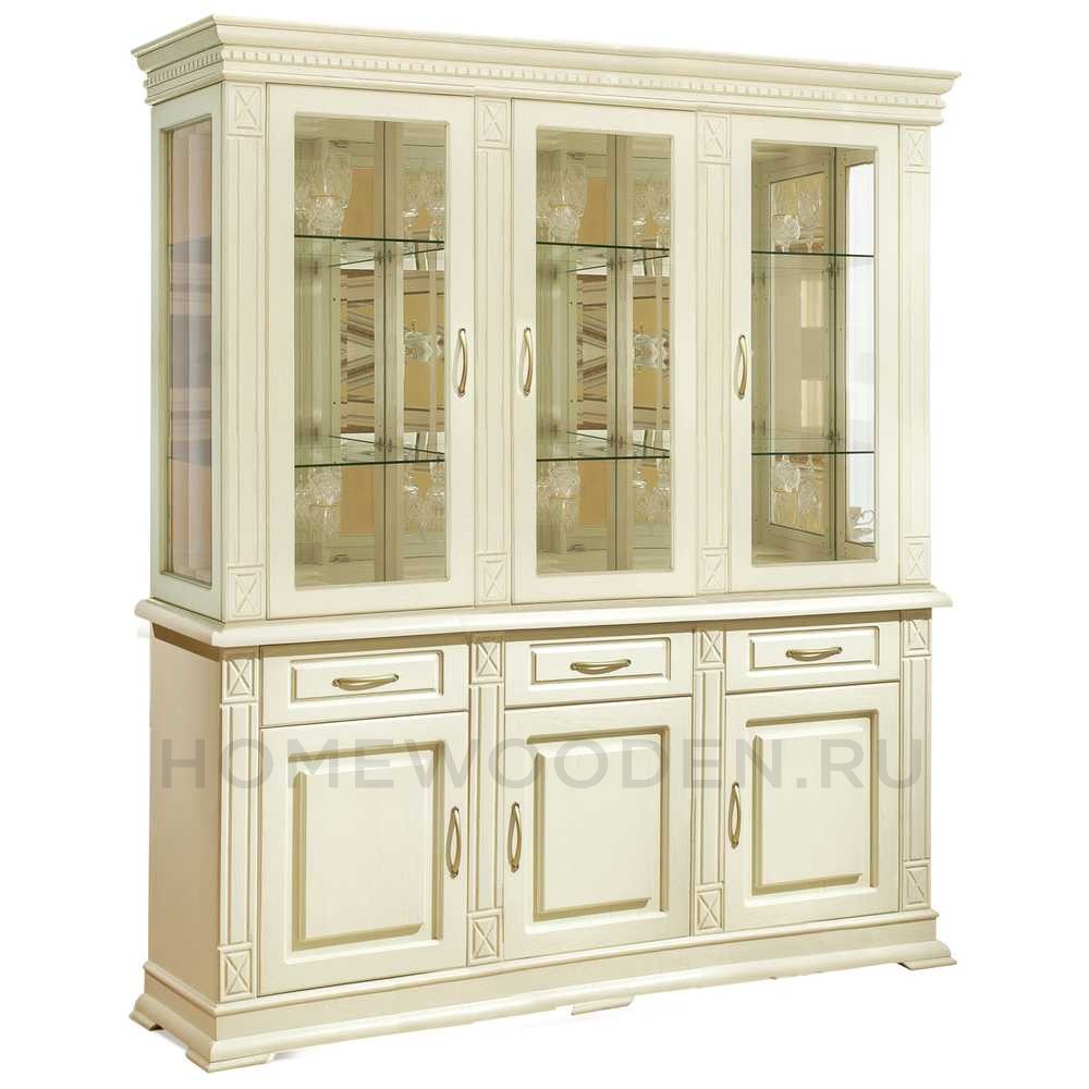 Шкаф комбинированный 3д Верди Классик П1.0487.0.20 (П487.20з)