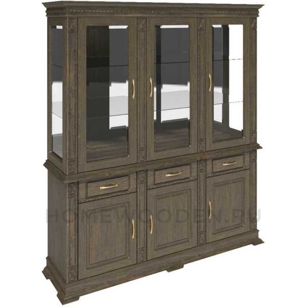 Шкаф комбинированный 3д Верди Классик П1.0487.0.20 (П487.20з)