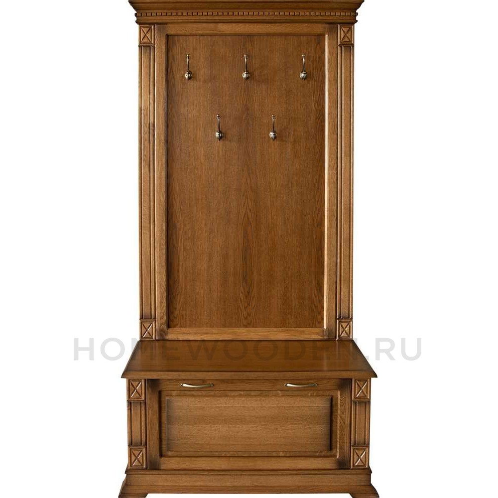 Тумба с вешалкой Верди Классик П3.0487.3.06 (П433.06)