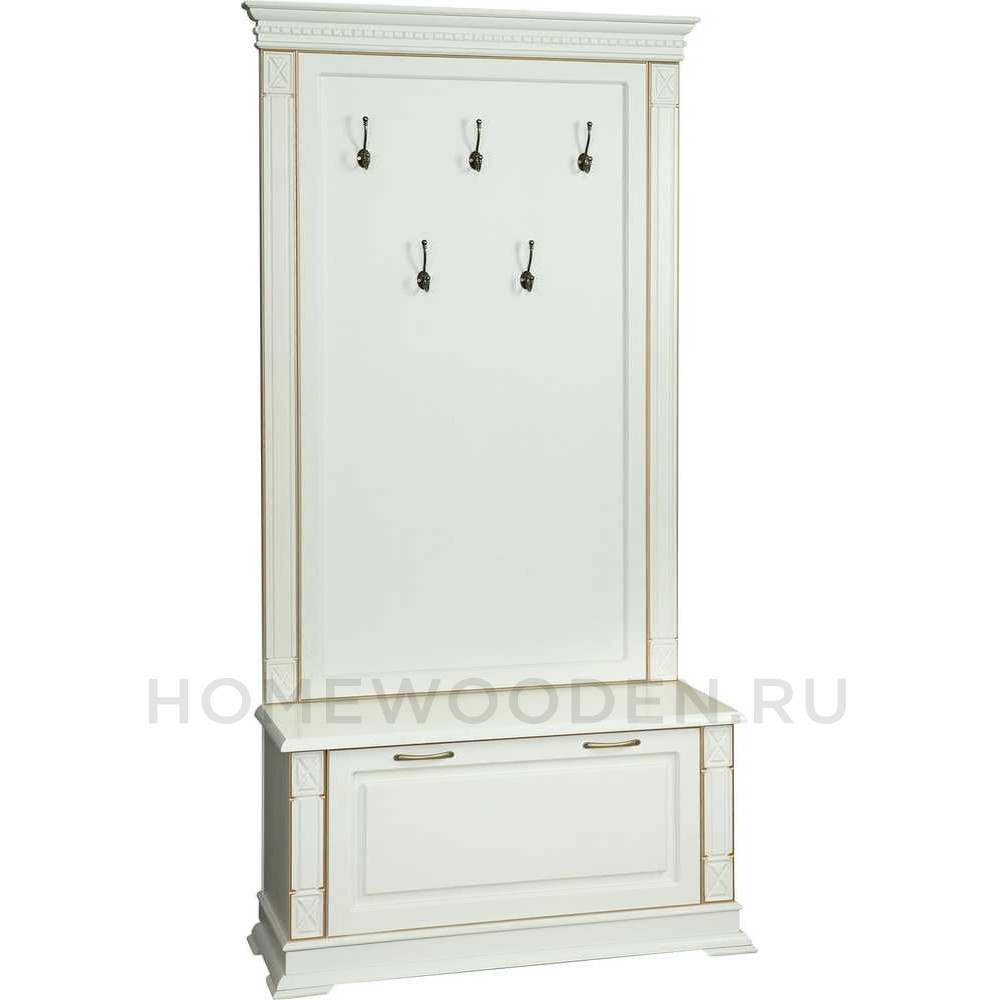 Тумба с вешалкой Верди Классик П3.0487.3.06 (П433.06)