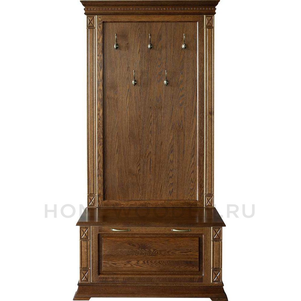 Тумба с вешалкой Верди Классик П3.0487.3.06 (П433.06)