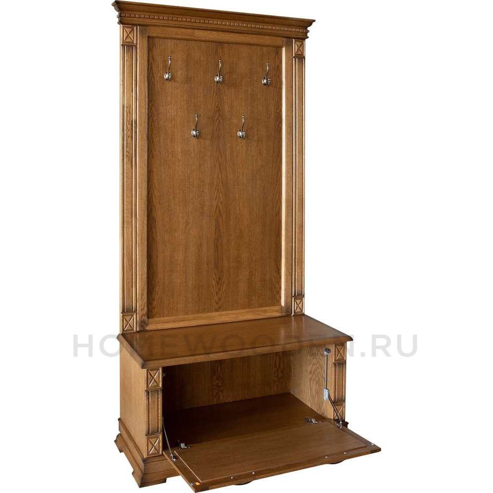 Тумба с вешалкой Верди Классик П3.0487.3.06 (П433.06)