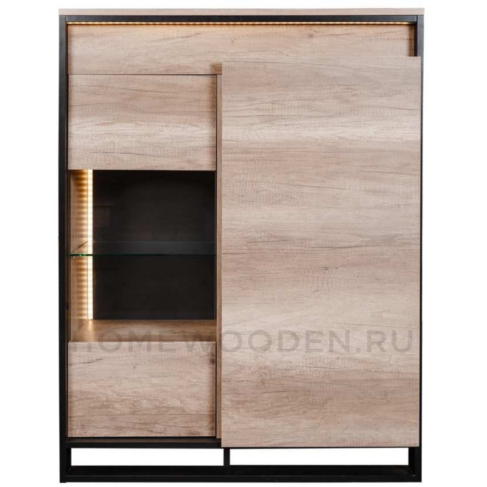 Тумба с витриной Каньон П561.09