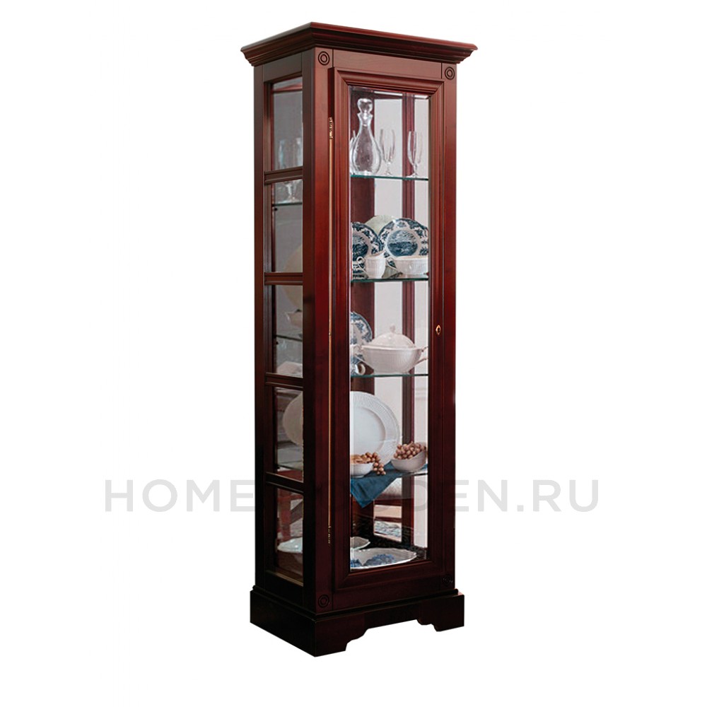 Шкаф с витриной Полонез ММ-174-05