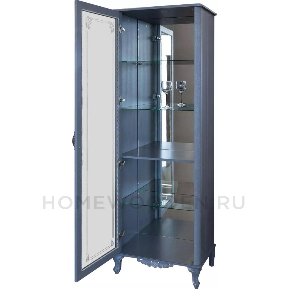 Шкаф с витриной Флорентина БМ2.851.0.05-01(2680-01)