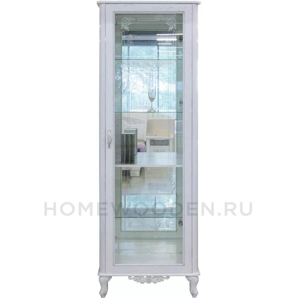 Шкаф с витриной Флорентина БМ2.851.0.05-01(2680-01)