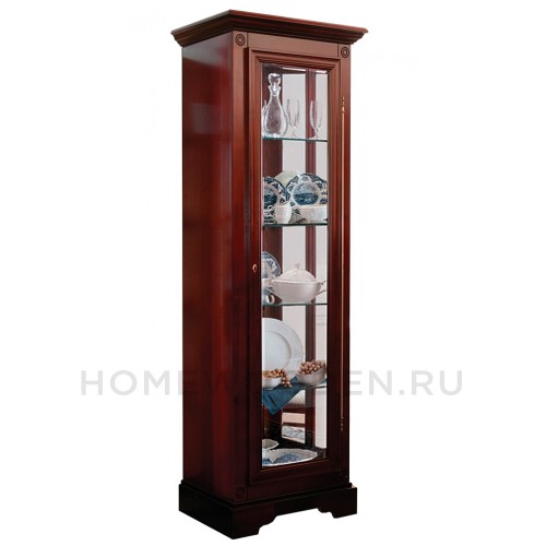 Шкаф с витриной Полонез ММ-174-07