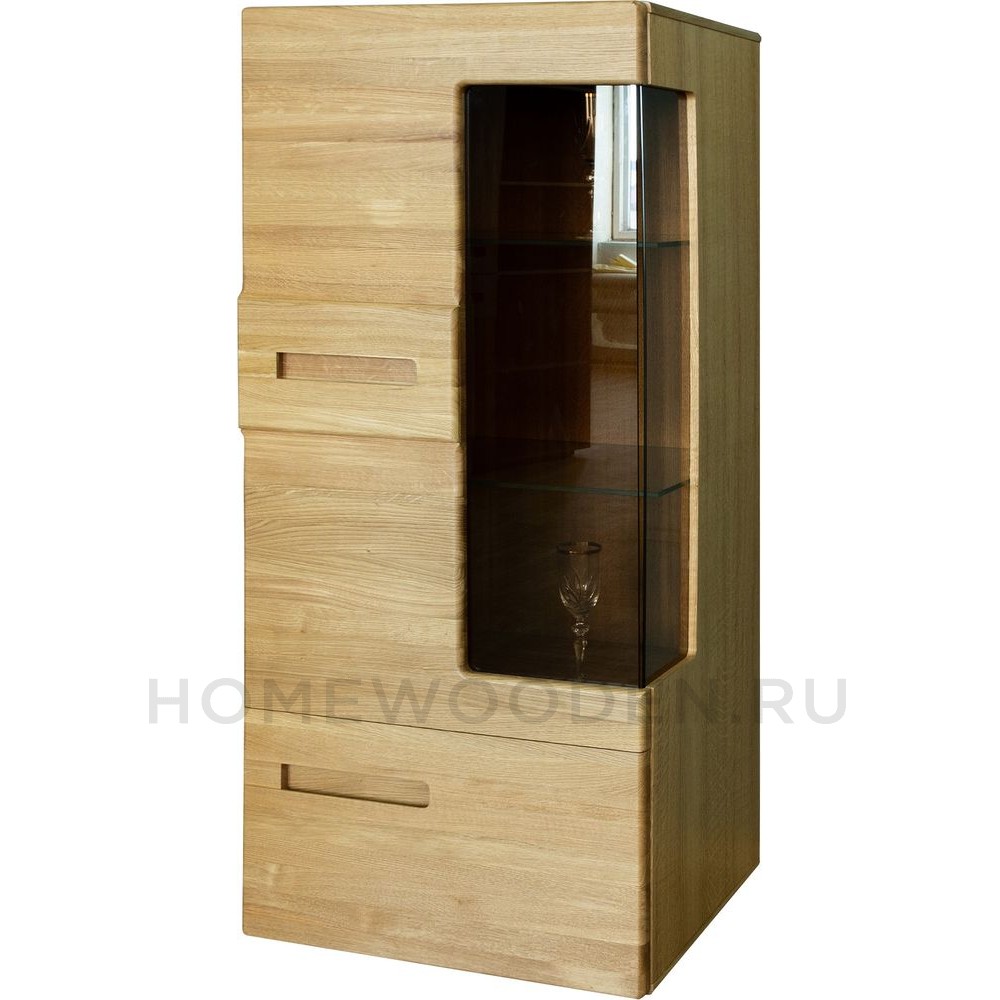 Шкаф с витриной Хедмарк БМ2.761.0.78-01