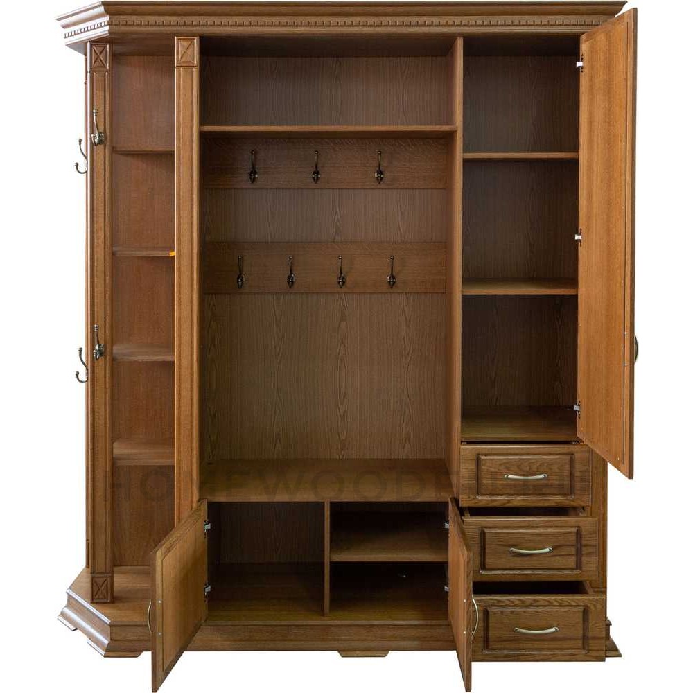 Шкаф комбинированный для прихожей Верди Классик П3.0487.3.32 (П433.02)