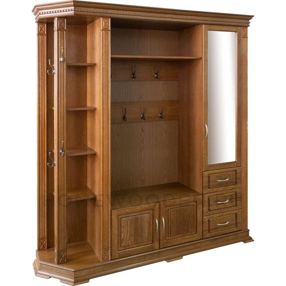 Шкаф комбинированный для прихожей Верди Классик П3.0487.3.32 (П433.02)