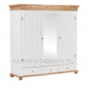 Шкаф "Хельсинки" 3SP-M из массива сосны