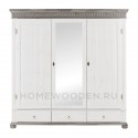 Шкаф "Хельсинки" 3SP-M из массива сосны