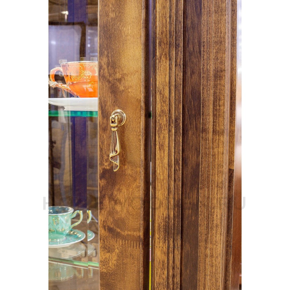 Шкаф с витриной Ривьера ГМ-5806