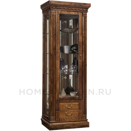 Шкаф с витриной Ривьера ГМ-5806