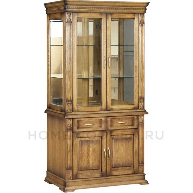 Шкаф комбинированный 2д Верди Классик П1.0487.0.19 (П487.19з)