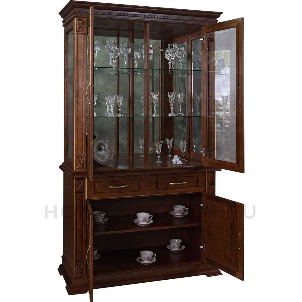 Шкаф комбинированный 2д Верди Классик П1.0487.0.19 (П487.19з)