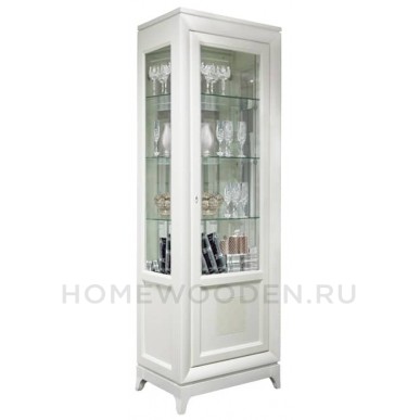 Шкаф с витриной Сабрина ММ-305-01