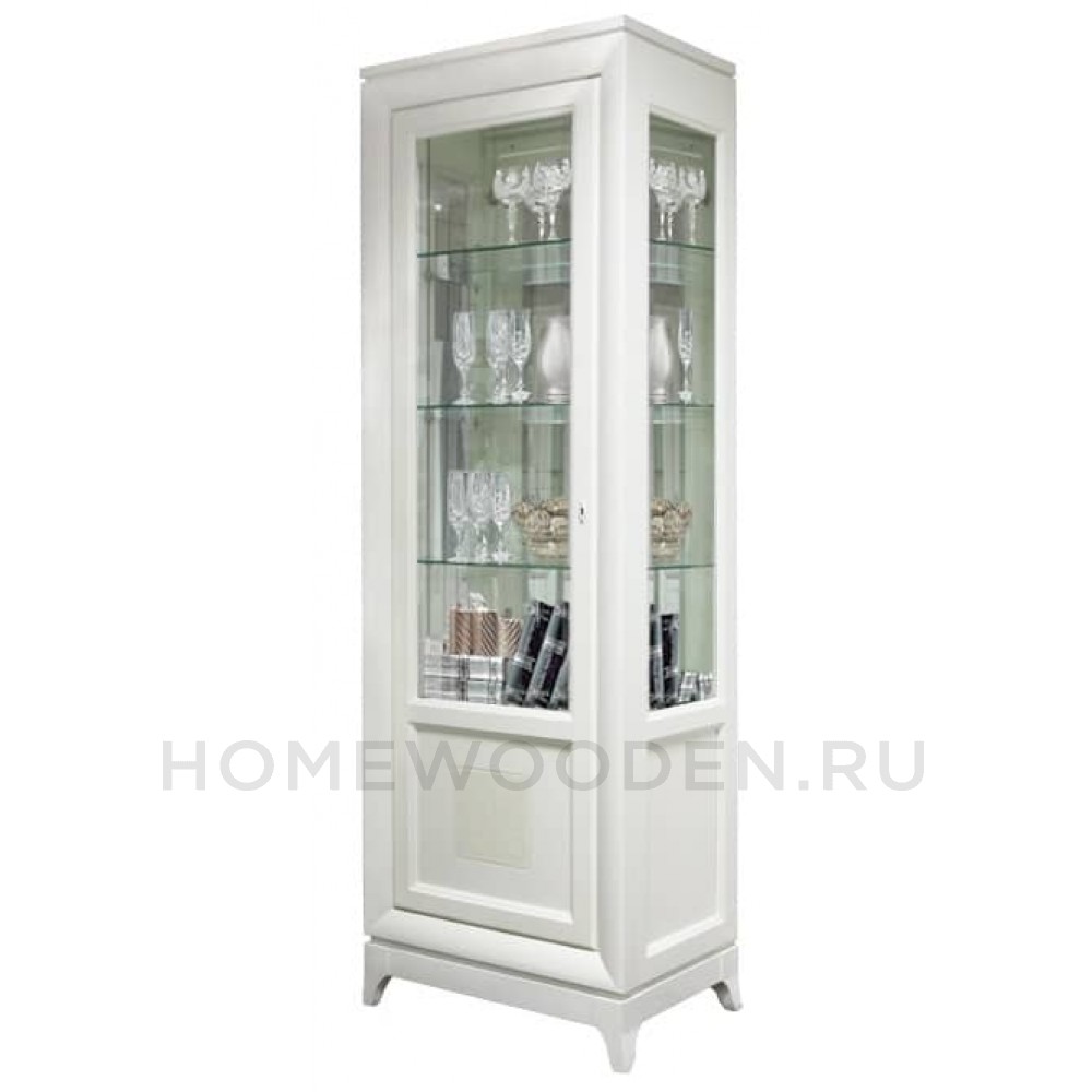 Шкаф с витриной Сабрина ММ-305-01