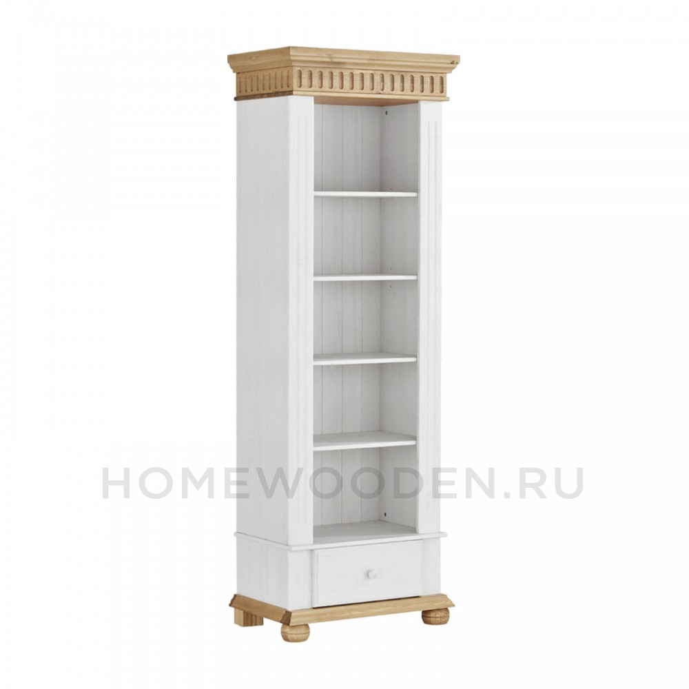 Стеллаж Хельсинки 01 из массива сосны