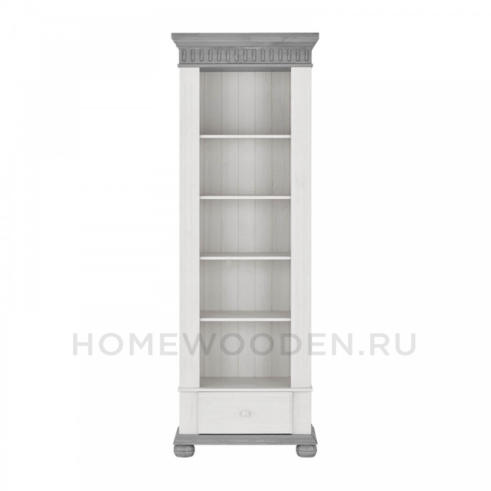 Стеллаж Хельсинки 01 из массива сосны