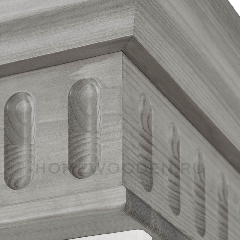 Стеллаж Хельсинки 01 из массива сосны