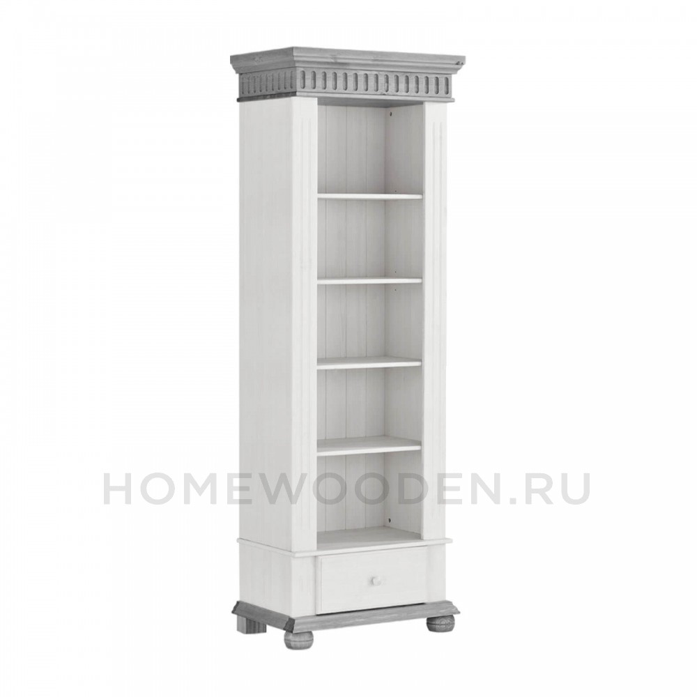 Стеллаж Хельсинки 01 из массива сосны